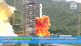 China launches final satellite to challenge U.S. GPS