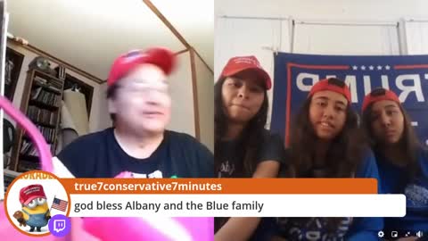 tribute to Albany and the Blue family, wonderful patriots, may god rest her soul