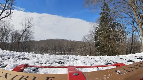 Southern man gets a snow day!