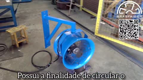 Ventiladores Industriais New Vento | Brasfaiber Brasil