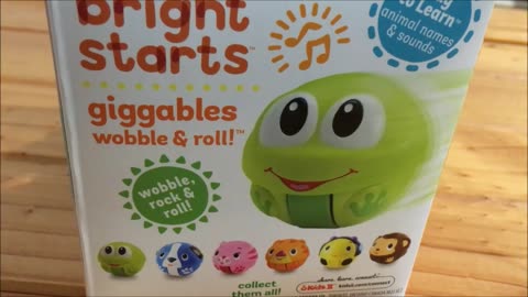 Giggables Wobble & Roll Bee Toy