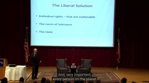 Professor John Mearsheimer Indiviual rights as natural rights is a universalistic ideology