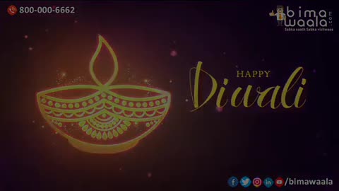 Happy Diwali wishes from Bimawaala.com | Diwali2020