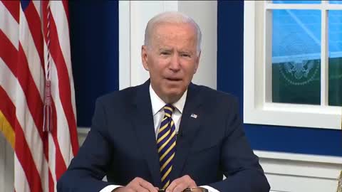 President Biden: "We've set a goal that by 2025 our power sector will be free of carbon."