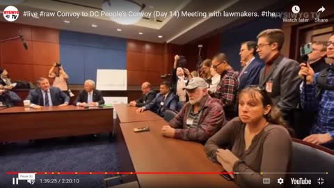 SSN American Truckers full meeting with Senators Ron Johnson and Ted Cruz 3/8/22