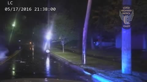 Ohio State Trooper Car Chase Ends in Fiery Crash and Explosion