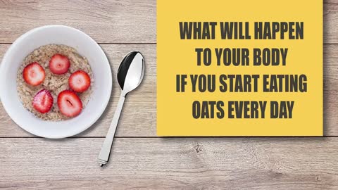 Look At What Will Happen If You Start Eating Oats Everyday