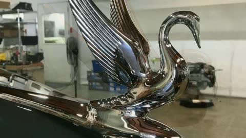 Pot Metal Welding, Custom 1936 Packard Super Clipper Hood Ornament