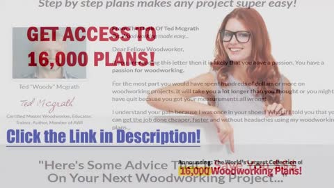 Ted's Woodworking plans - full plans available