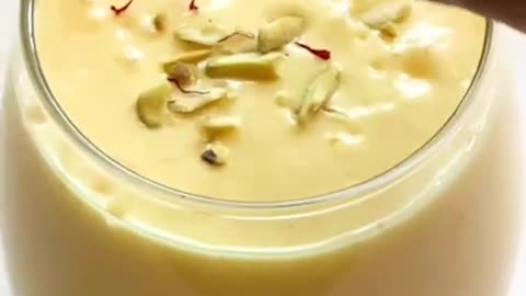 Mango lassi in indian style