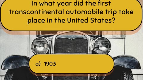 Automotive History Question 13