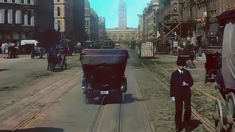 San Francisco 1906 (New Version) in Color [Remastered] w/added sound