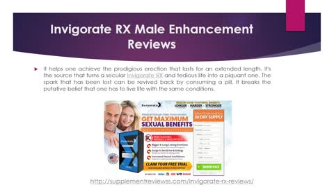 Invigorate RX Male Enhancement Does Really Works?