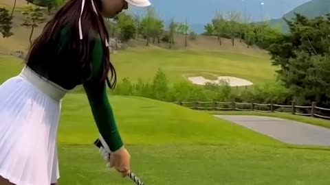 Kim Eun Sunn korean pro golfer /part 2/ #golf #golfer #professional #korean #athlete #green #fairway