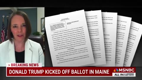 Maine Secretary Of State Shenna Bellows Says She Is 'Duty Bound' To Remove Trump From Ballot