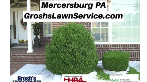 Shrub Trimming Mercersburg PA Landscape Contractor