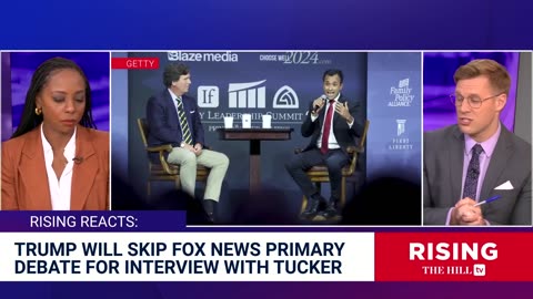 Trump BACK ON TUCKER: Candidate SKIPS Fox Primary Debate Amid Poll DOMINATION