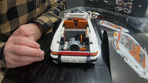 Lego Porsche 911 Targa build