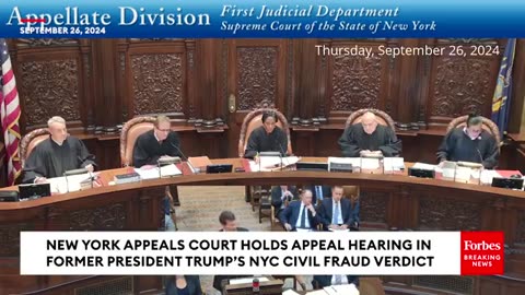 Trump's appeal for the $454 million dollar judgement in NY did not go well for the Democrats