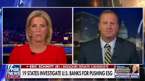 Eric Schmitt Missouri Attorney General: 19 States Investigate US Banks for Pushing E.S.G.