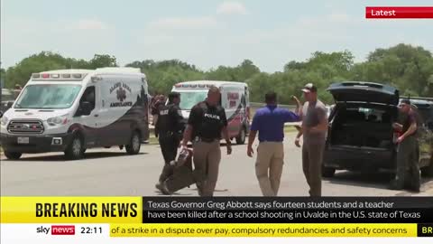 At least 14 Children and one teacher shot dead at texas primary school