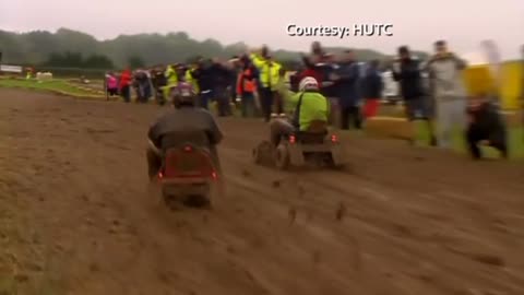 Lawnmower racers a cut above the rest