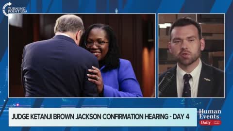 Jack Posobiec on Judge Ketanji Brown Jackson being soft on child pornographers and her judicial philosophy