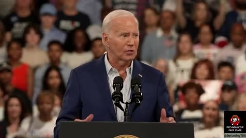 06/28/24 Raleigh N.C. - Joe Biden Blames Donald Trump For COVID Lockdowns