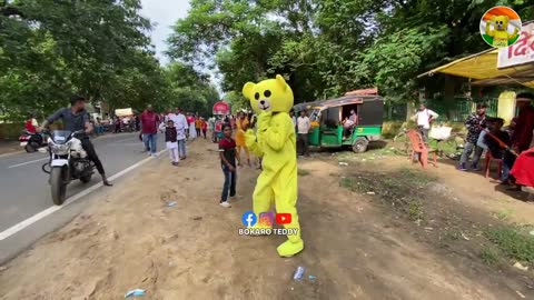 Irritating People -- __ teddy bear pranks __ Bokaro teddy pranks__ bokaro teddy(720P_HD)