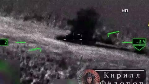 🚁🇷🇺 RU POV: Ka-52 Takes Out AFU Vehicle with Vikhr ATGM | RCF