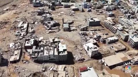 Drone Video Captures Scale of Catastrophic Libya Flooding. REAL LIFE MUD FLOOD