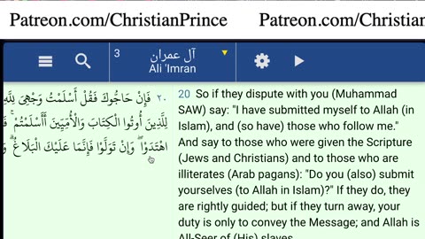 Christian prince Isn't it you muslims keep saying that the Quran is amazing