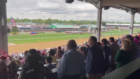 REAL LOVE FOR THE REAL PRESIDENT AT THE KENTUCKY DERBY!!!