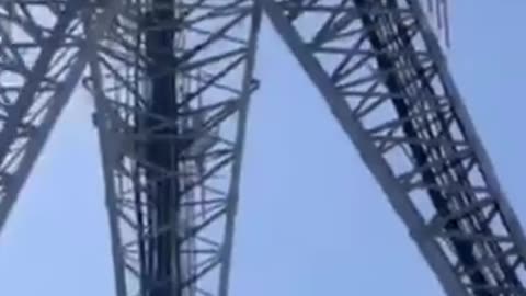 MASSIVE 5G TOWER! This is a weapon of war against humanity