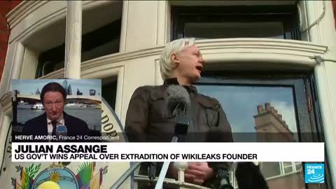 The US government has won an appeal against a London court ruling that had blocked the extradition of WikiLeaks founder Julian Assange