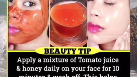 Ultimate Glow Up 2023 Tomato & Honey Skincare Secrets Revealed! #shorts