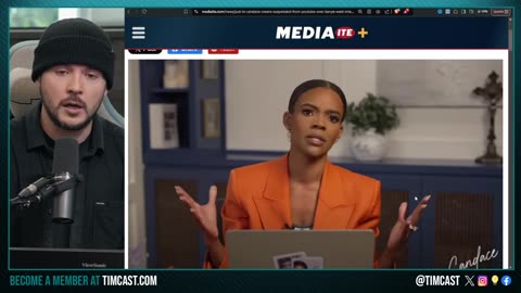 Candace Owens SUSPENDED, BANNED From YT Partner Program Over Interview With Kanye