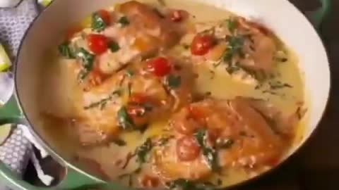 Creamy Tuscan Salmon