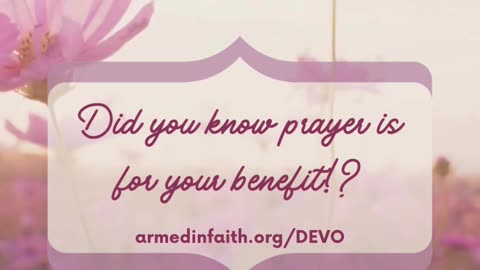 Ready to experience the incredible benefits of prayer?