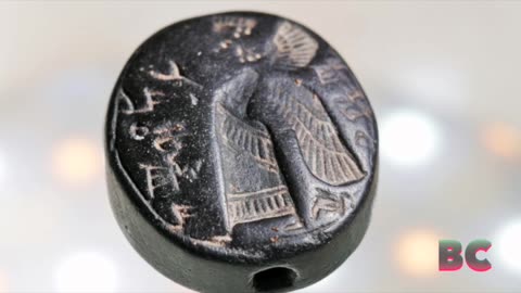 ‘Extremely rare, beautiful’ First Temple-era ‘genie’ seal discovered in Jerusalem