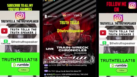 VONVON TRAINWRECK CHRONICLES 8/22/24 TOMIKAY NOT TOLERATING NO DISRESPECTFUL KIDS OR YOUNG ADULTS! PERIOD!!