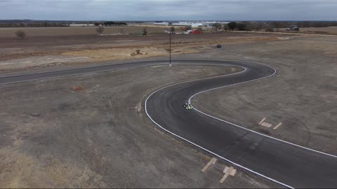 #Skydio2 Chasing a #CompKart 4R at #SAKC Raceway - San Antonio Karting Complex opening soon