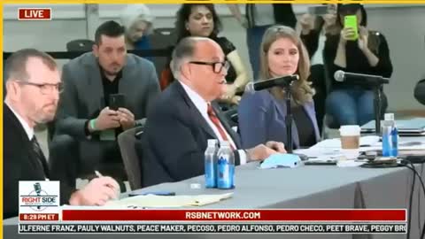 Giuliani - 769 Thousand Illegal votes - Arizona Hearing 11/30/20