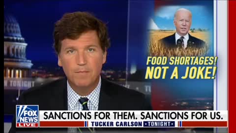 Tucker Carlson: We May Run Out of Food Soon Thanks To Biden Policies