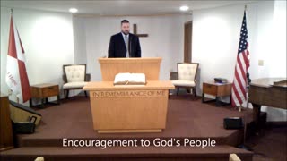 Encouragement For God's People