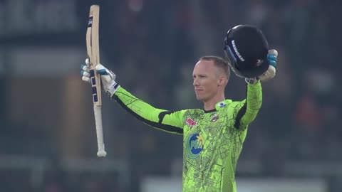 Boom Boom Van Der Dussen 104*(52) in PSL 9 Against Peshawar Zalmi