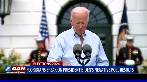 Floridians speak on President Biden's negative poll results