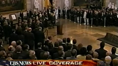 June 11, 2004 - Former VP Dan Quayle at Rotunda Ceremony for Ronald Reagan Funeral