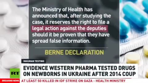 🔥 ☠️ 🚨 Illegal Bio-weapons labs, testing on Ukrainian children since 2014.