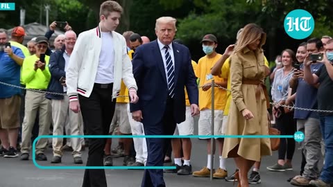 Trump's Son Barron's Campaign Debut In Florida